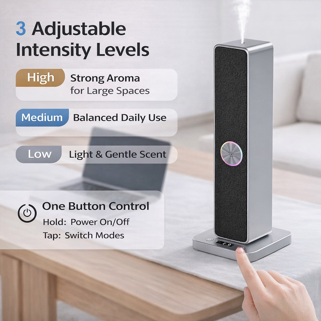 Lantixin® SpeakerPro Waterless Diffuser with Built-in Bluetooth Speaker