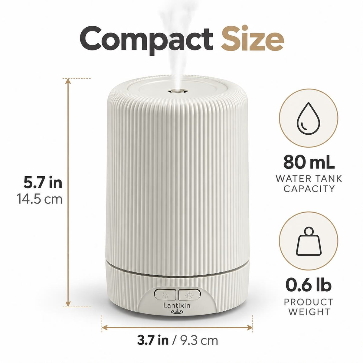 Lantixin Mini Essential Oil Diffuser