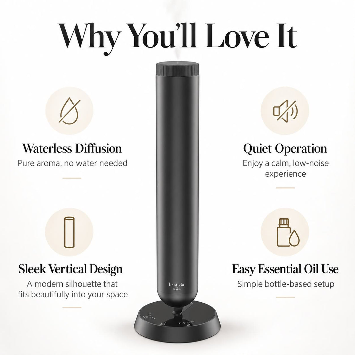 Lantixin Perseverance Pro Waterless Diffuser