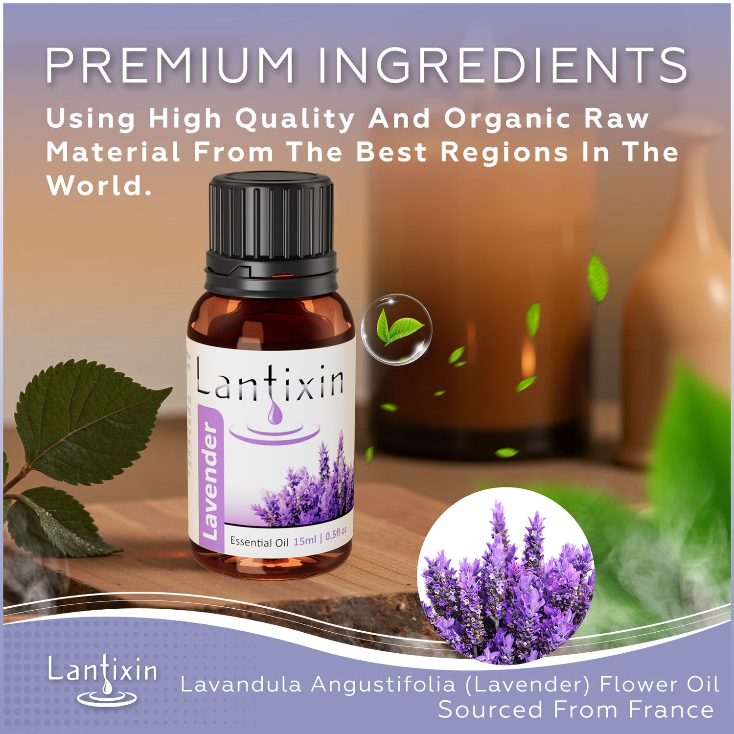 Lantixin Lavender Essential Oils For Diffusers